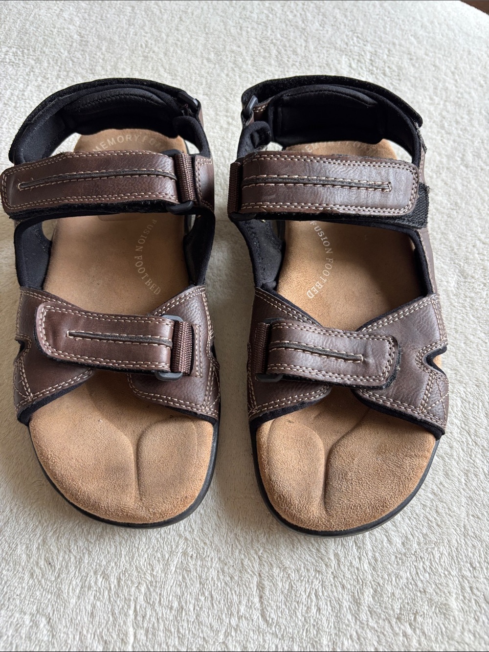 Dockers Brown fisherman Sandals Men's‎ 8 hiking camping